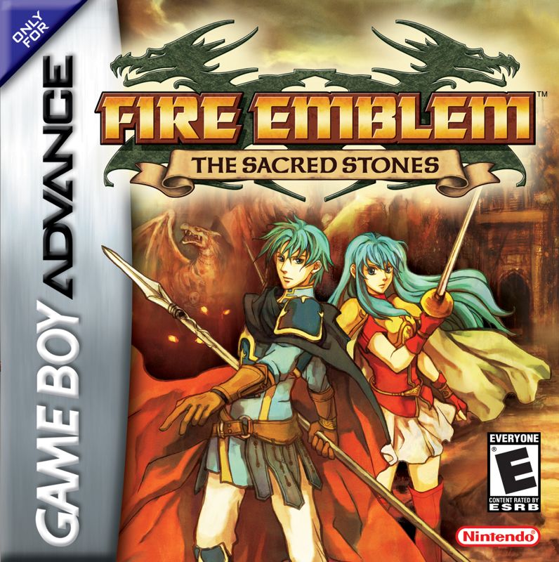 Fire Emblem box art for GameBoy Advance